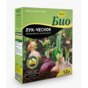 БИО Лук Чеснок 1,2кг гранулированное удобрение
