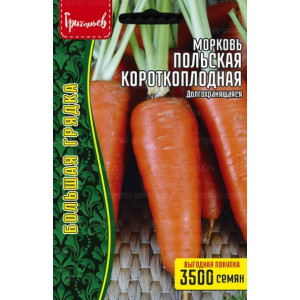 Морковь Польская Короткоплодная Григорьев