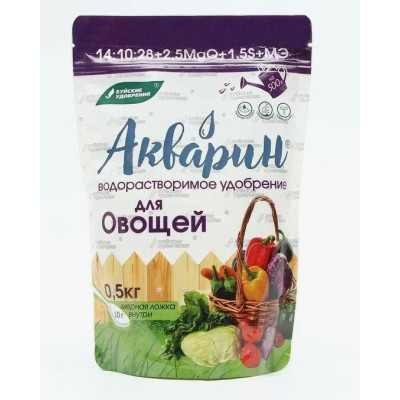 Акварин Овощи 0,5кг Дой пак