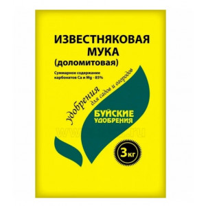 Мука доломитовая 3кг Буйские удобрения