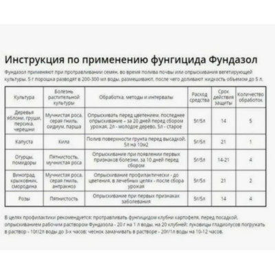 Фундазол 10гр.