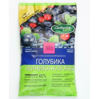 Удобрение Добрая  Сила для Голубики Клюква Черника  2кг 