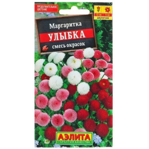 Маргаритка Улыбка смесь Аэлита Ц