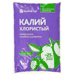Калий хлористый 1кг Биомастер