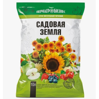 Грунт 10л САДОВАЯ ЗЕМЛЯ ПАБ 