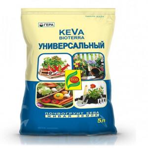 Грунт Универсал 5л. с Биогумусом Гера