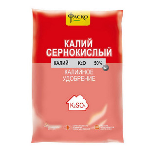 Калий Сернокислый 1кг.(25) Фаско