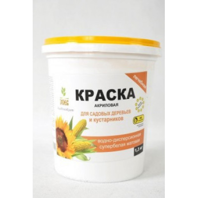 Краска садовая 1,3 кг ведро