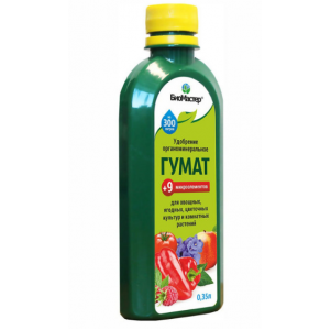 Гумат +9 микроэлементов 0,35л Биомастер