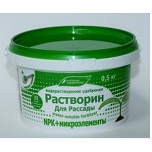 Растворин для Рассады 0,5 кг ведро