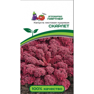 Капуста листовая Кудрявая Скарлет Партнер Ц