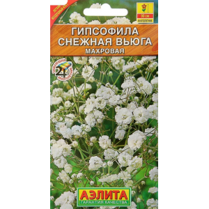 Гипсофила Махровая Снежная вьюга Аэлита Ц